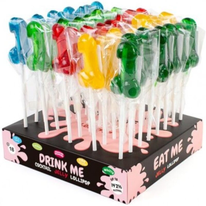 Assortiment de sucettes ludiques alcoolisées — SECRETPLAY COSMETIC