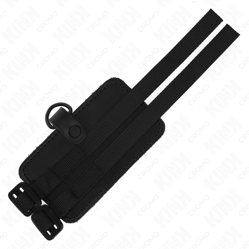 Anneau pénien en cuir ajustable avec sangles — KINK RING POWER