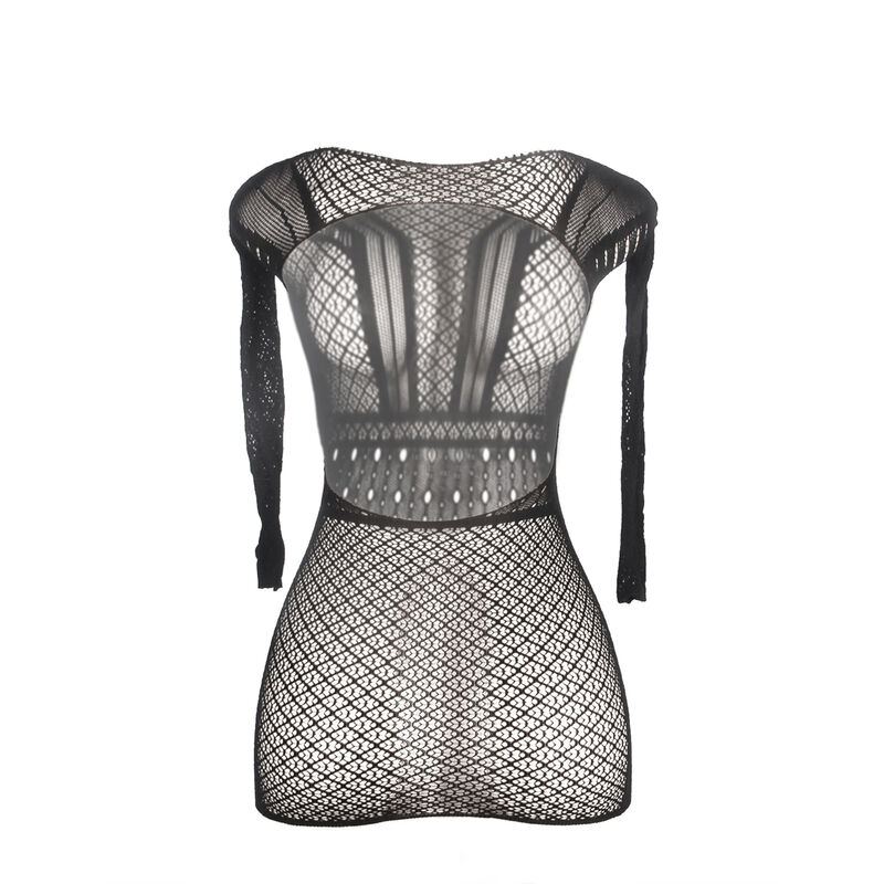 Robe courte résille dos nu — SUBBLIME DRESSES