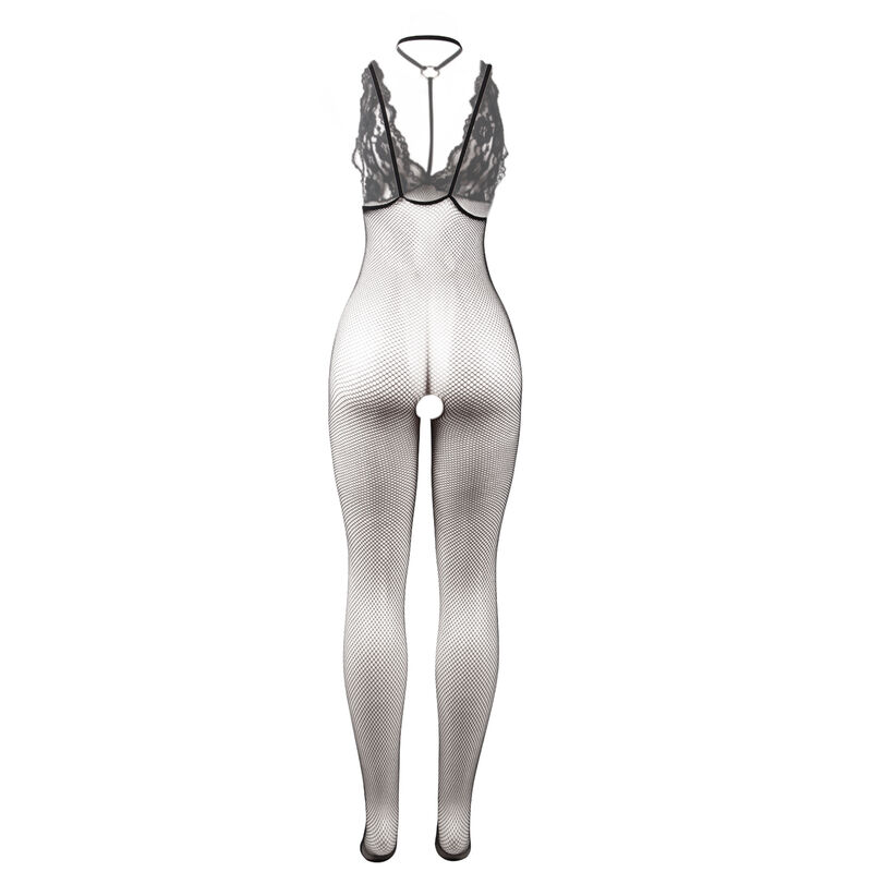 Bodystocking en résille transparente noir — SUBBLIME BODYSTOCKINGS