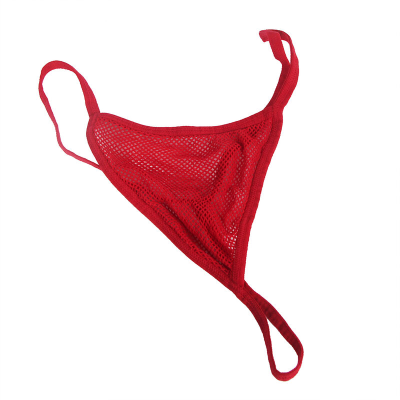 Body résille rouge avec gants et strass — SUBBLIME BODYSTOCKINGS