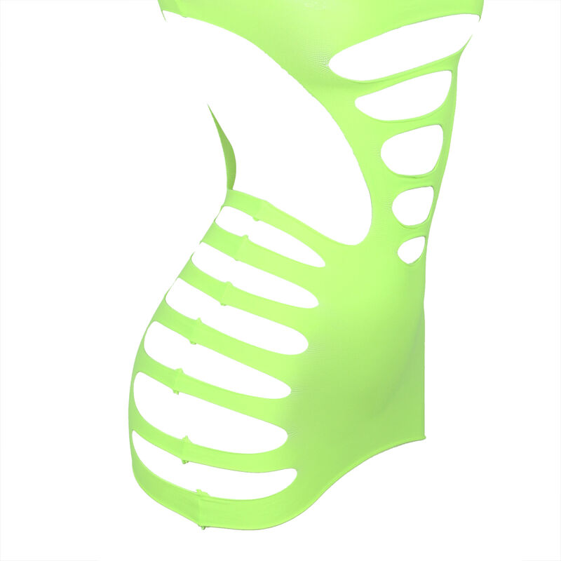 Body résille vert manches longues — SUBBLIME DRESSES