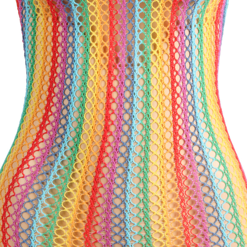 Robe résille arc-en-ciel — SUBBLIME DRESSES