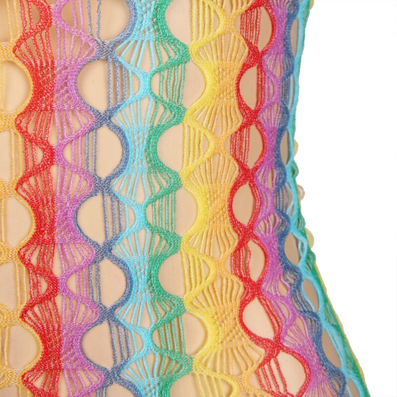 Body de renda arco-íris ombros nus — SUBBLIME DRESSES