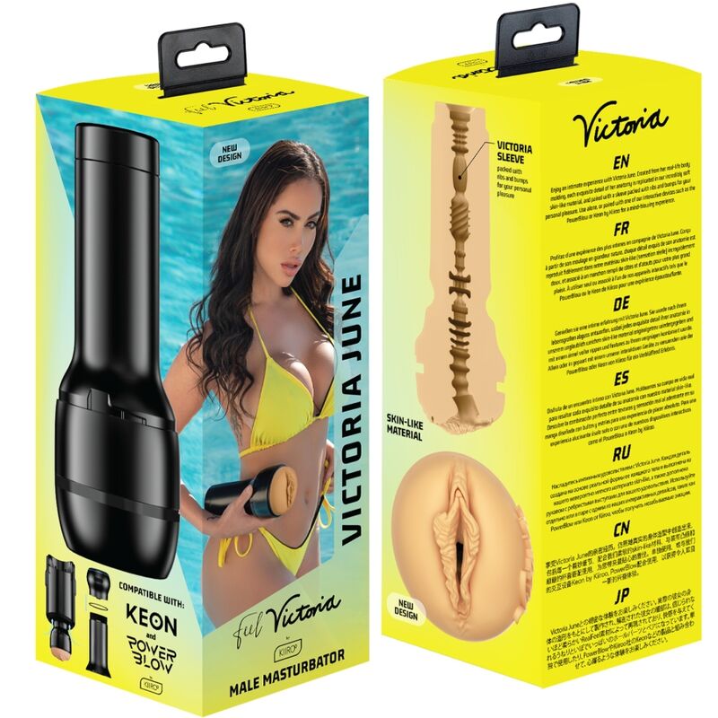 Masturbateur réaliste Feel Victoria June — KIIROO