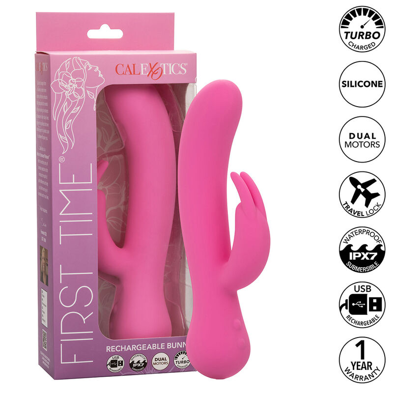 Lapin vibrant rechargeable premier plaisir — CALEXOTICS