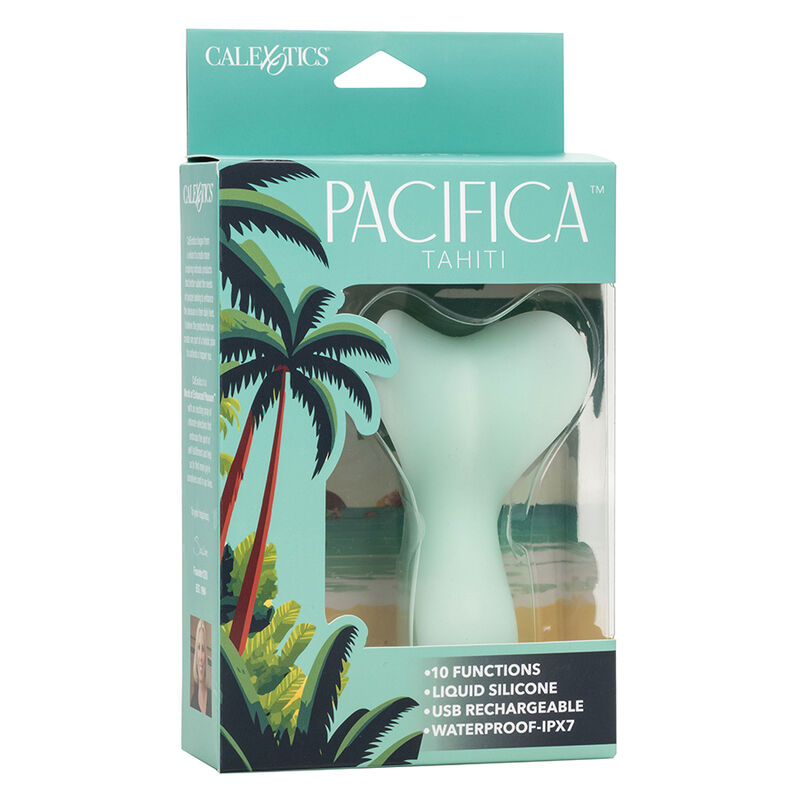 Masseur vibrant intégral 10 fonctions Pacifica Tahiti Aqua — CALEXOTICS