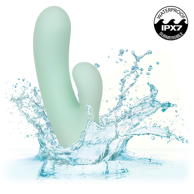 Stimulateur point G vibrant aqua — CALEXOTICS
