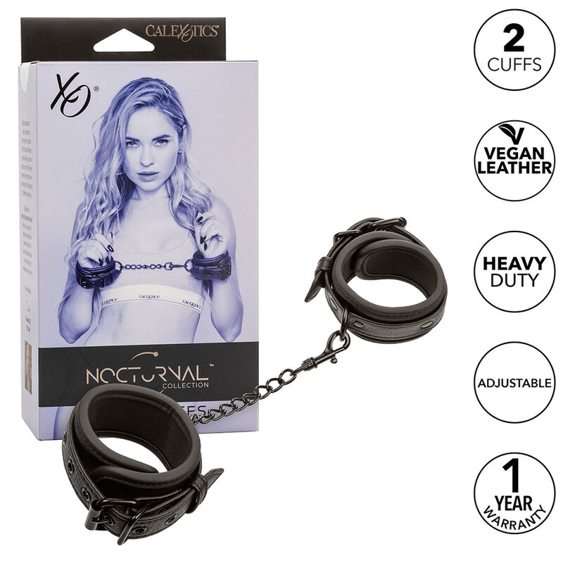 Poignets Nocturnal en cuir réglables — CALEXOTICS