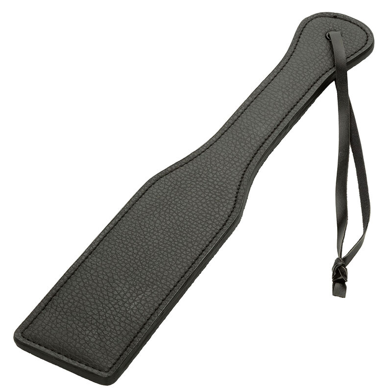 Pagaie de fessée en cuir noir Nocturnal — CALEXOTICS