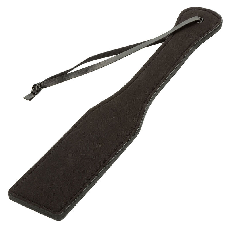 Pagaie de fessée en cuir noir Nocturnal — CALEXOTICS