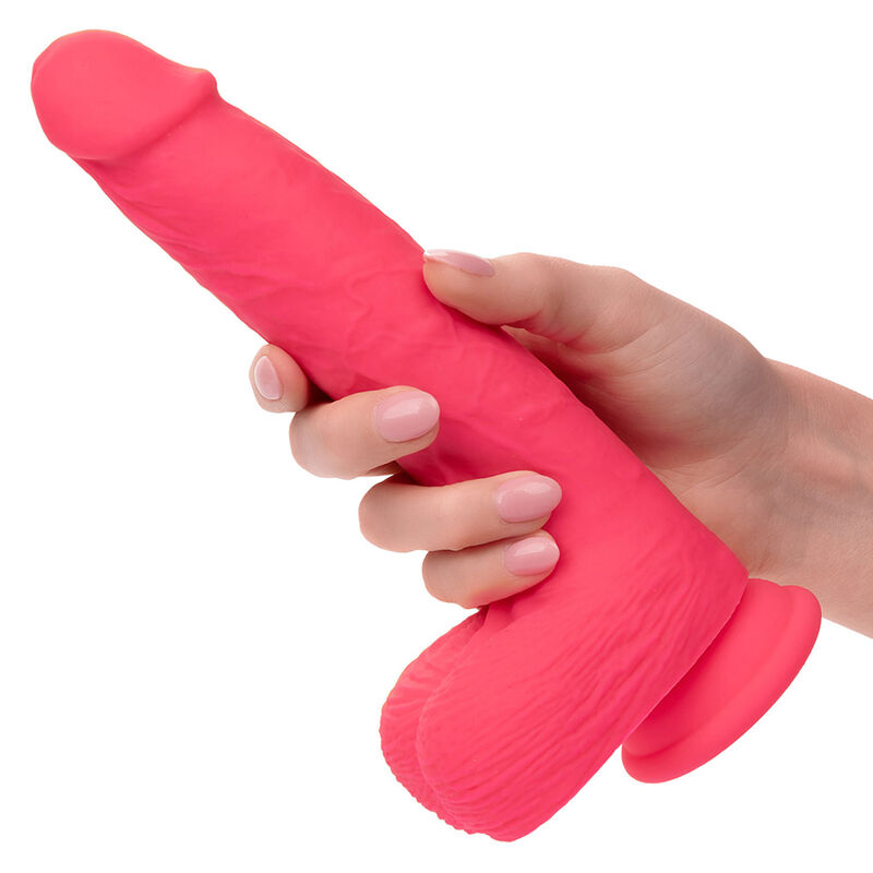 Vibrateur réaliste vibrant et à poussée — CALEXOTICS