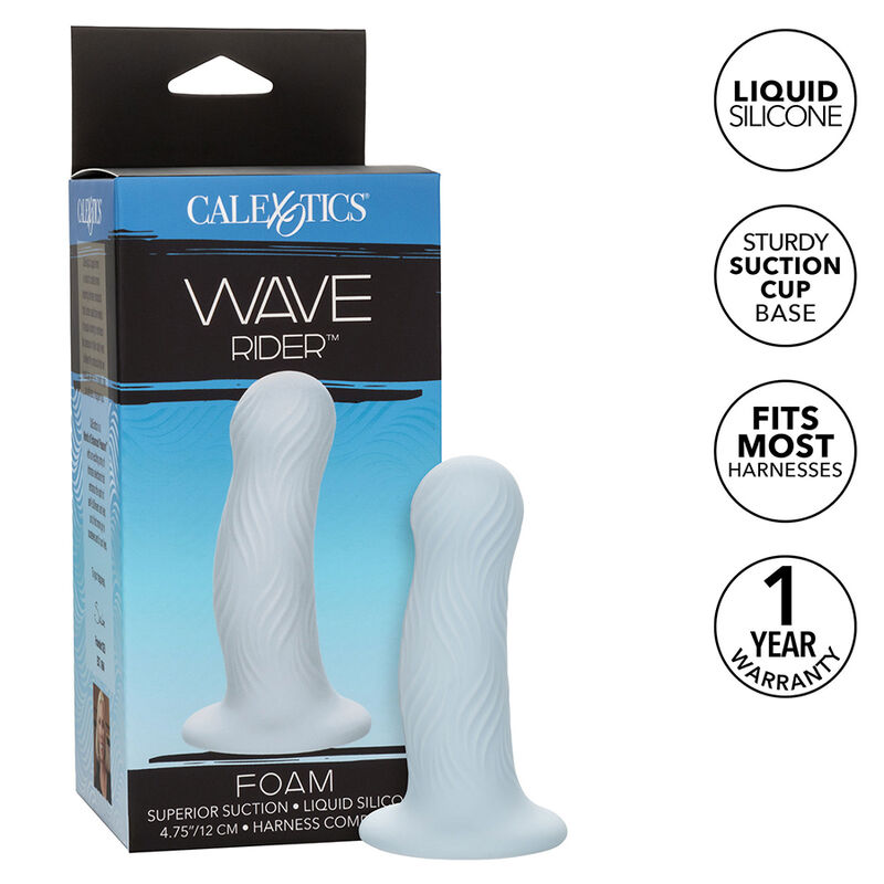Plug anal en mousse ondulé — CALEXOTICS