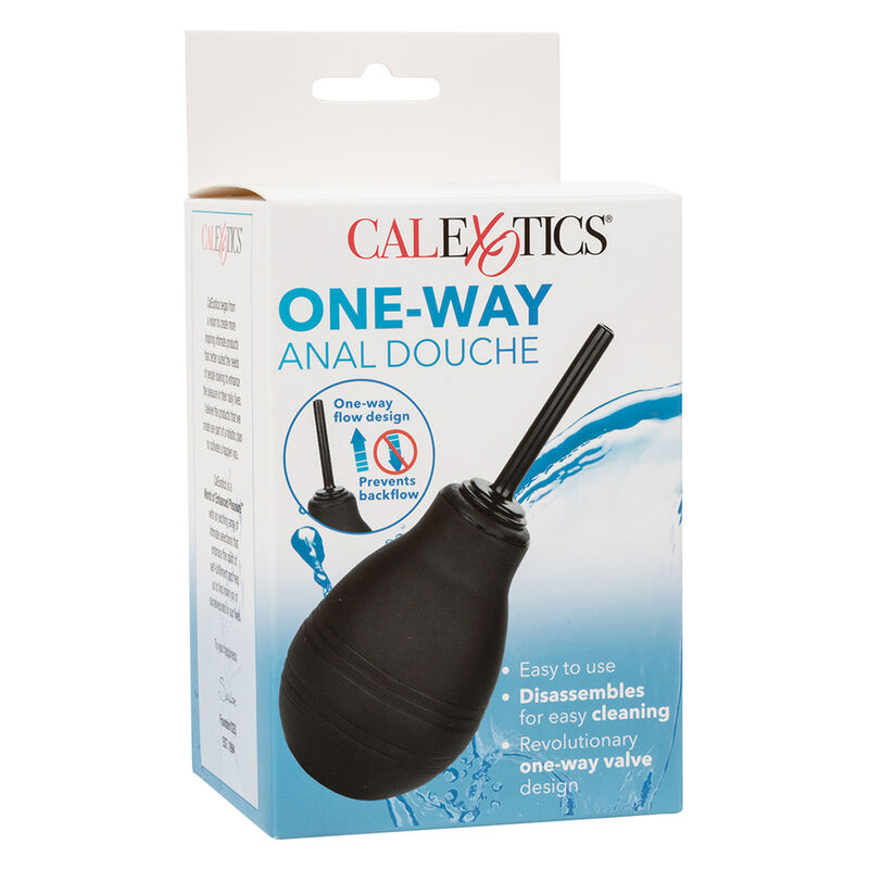 Douche anale One-Way noire — CALEXOTICS