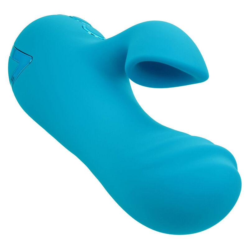 Stimulateur double vibrant avec aspiration clitoridienne — CALEXOTICS