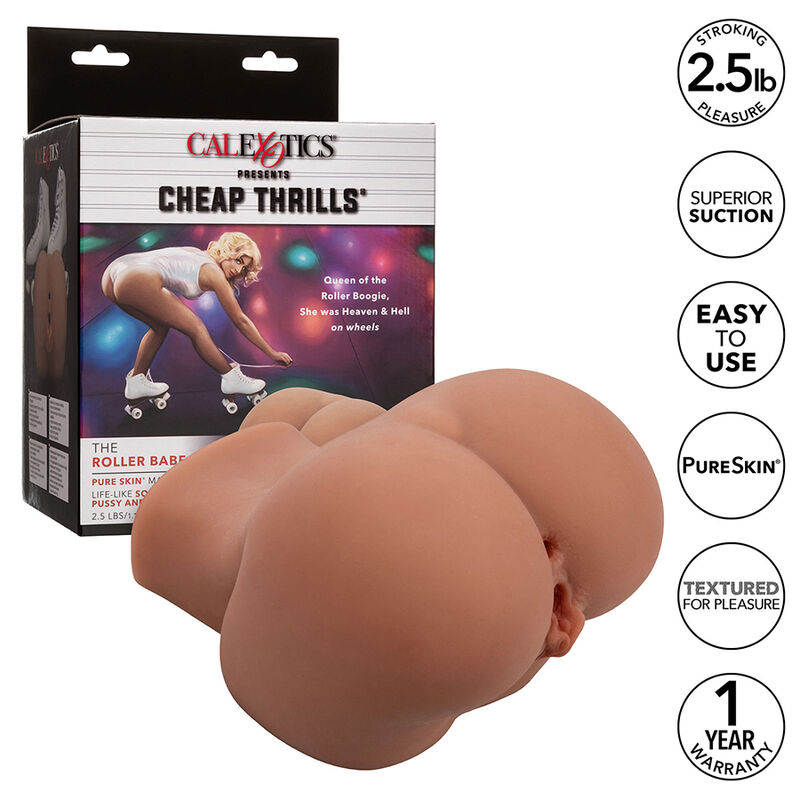 Masturbateur double entrée réaliste à aspiration — CALEXOTICS