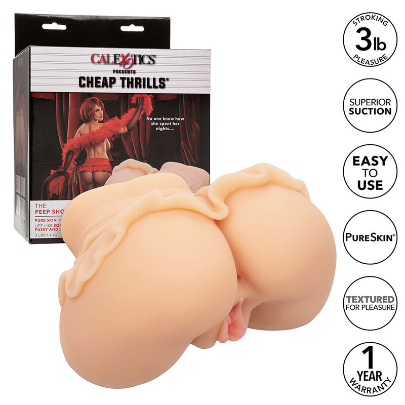 Masturbateur double entrée ultra-réaliste — CALEXOTICS