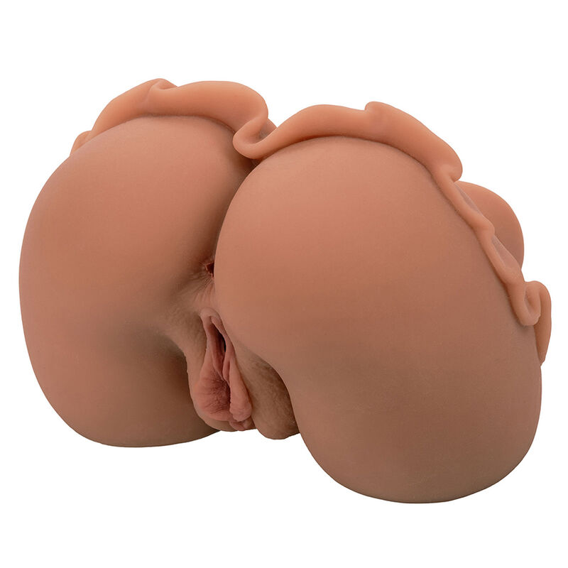 Masturbateur double ultra-réaliste caramel — CALEXOTICS