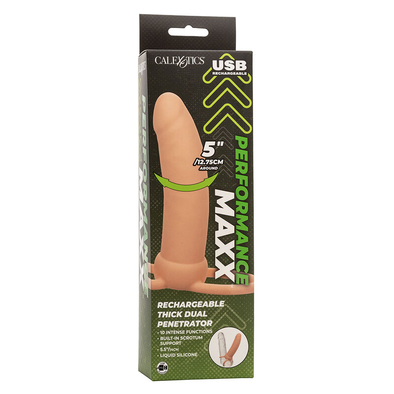 Pénétrateur double épais vibrant 10 modes — CALEXOTICS