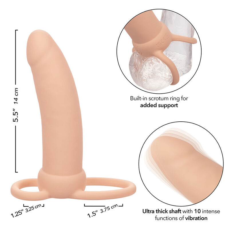 Pénétrateur double épais vibrant 10 modes — CALEXOTICS