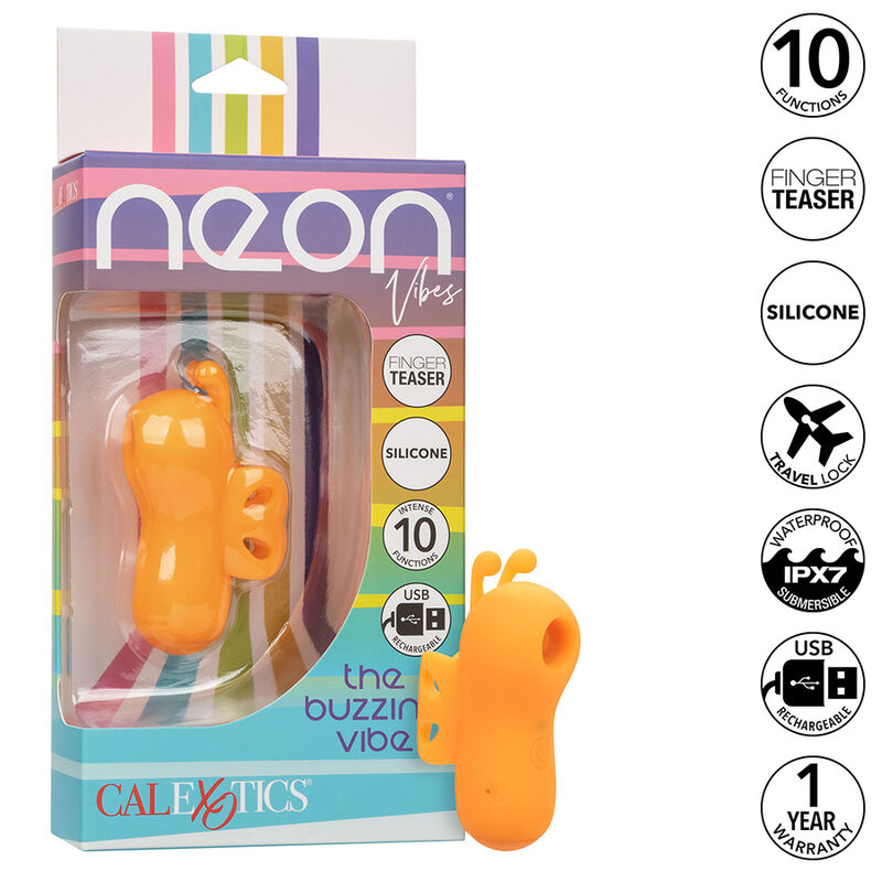 Stimulateur de doigts vibrant 10 modes — CALEXOTICS