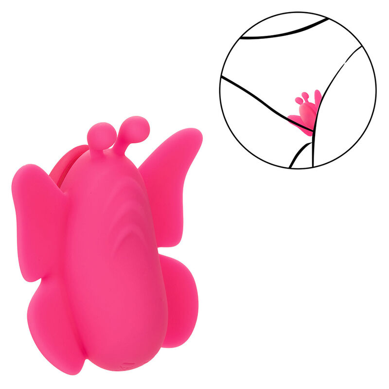 Stimulateur discret vibrant pour culotte Neon Vibes Flutter — CALEXOTICS