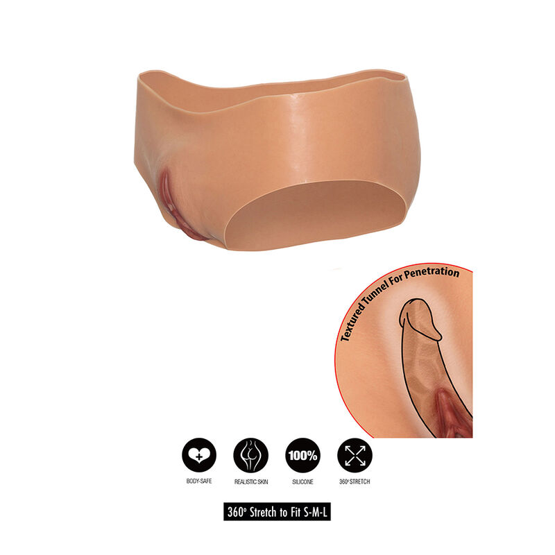 Culotte à vagin ouvert taille basse — HIDDEN DESIRE