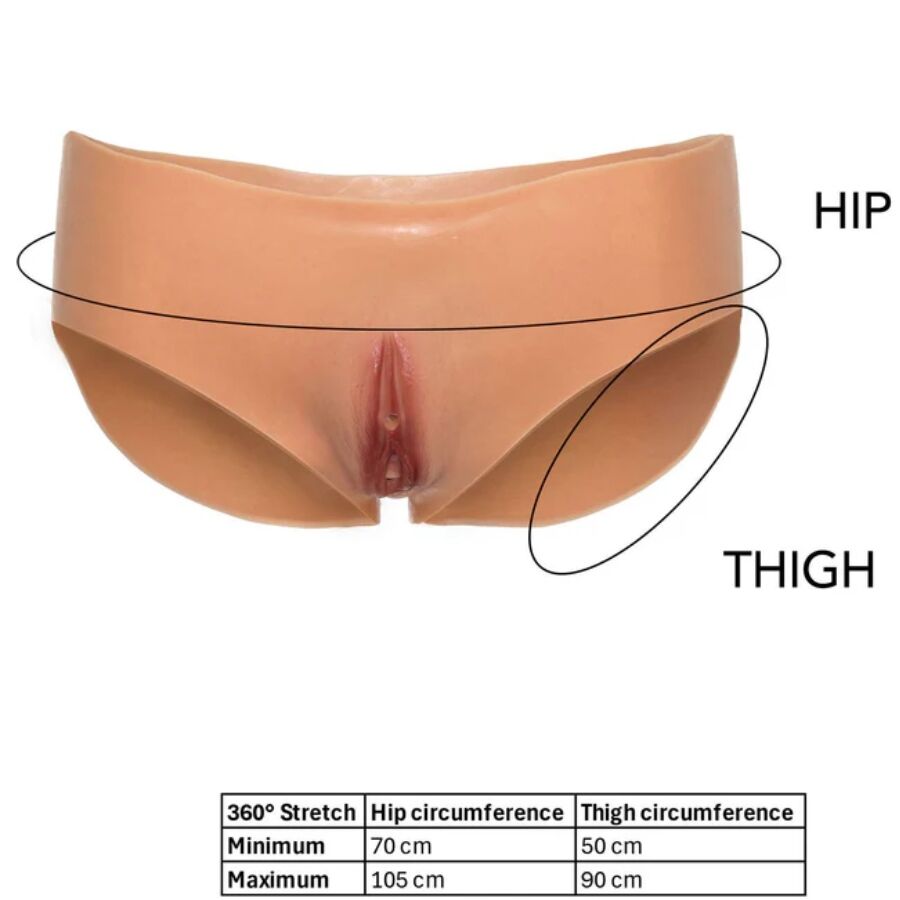 Culotte à vagin ouvert taille basse — HIDDEN DESIRE