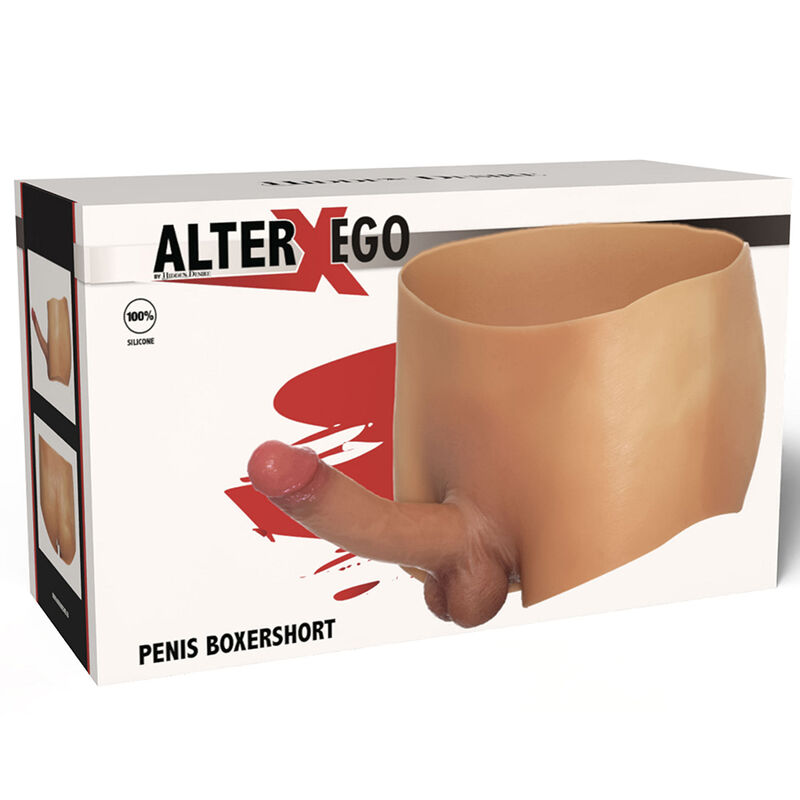 Boxer avec pénis intégré réaliste 18 cm — Hidden Desire
