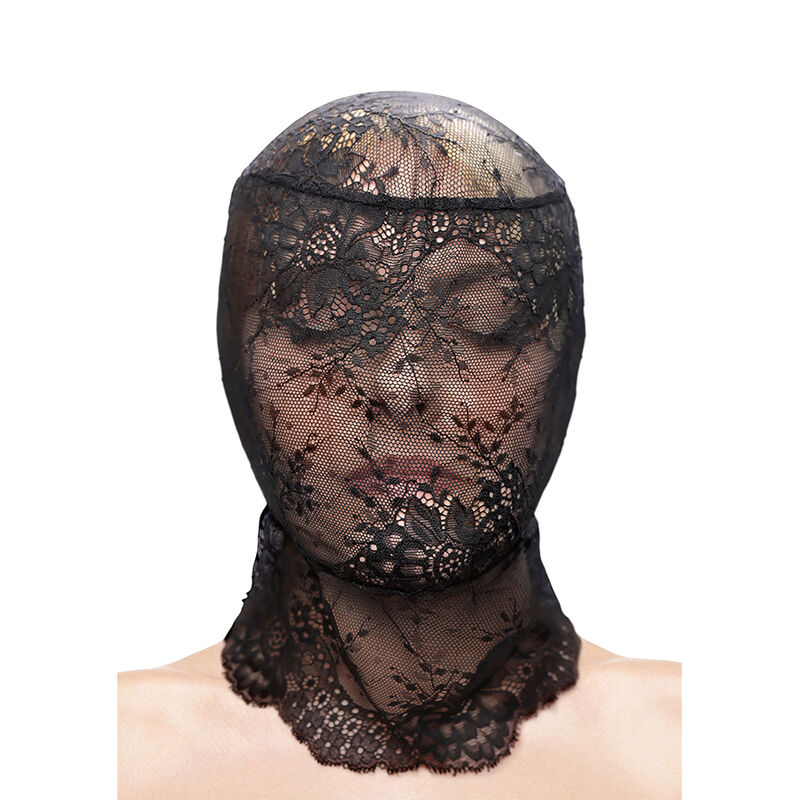 Capuche en dentelle noire Fetish & Fashion — NS NOVELTIES