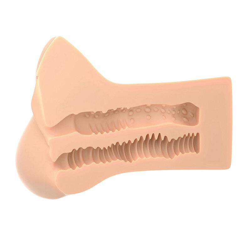 Stimulateur XL double orifice réaliste — PDX PLUS+
