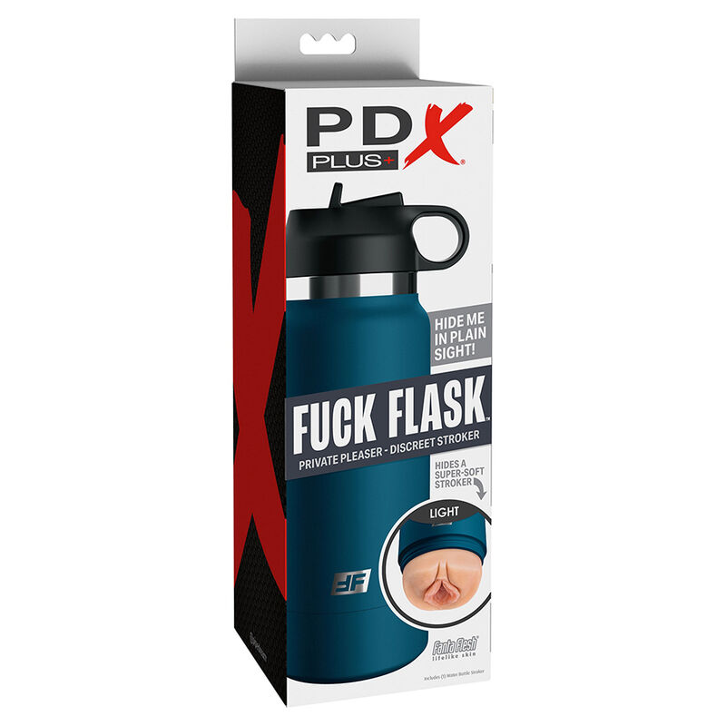 Stimulateur discret en forme de bouteille d'eau modèle Chair 1 — PDX PLUS+