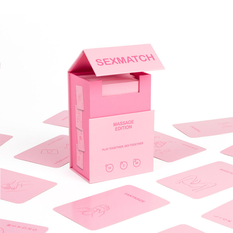 Jeu de cartes coquin sexmatch édition massage — SECRETPLAY 100% GAMES