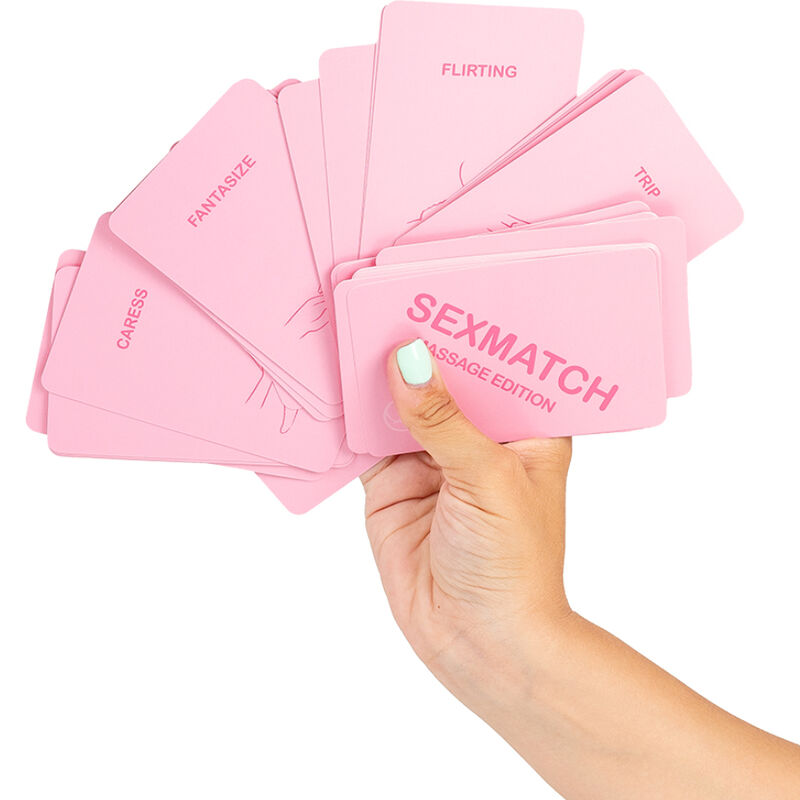 Jeu de cartes coquin sexmatch édition massage — SECRETPLAY 100% GAMES