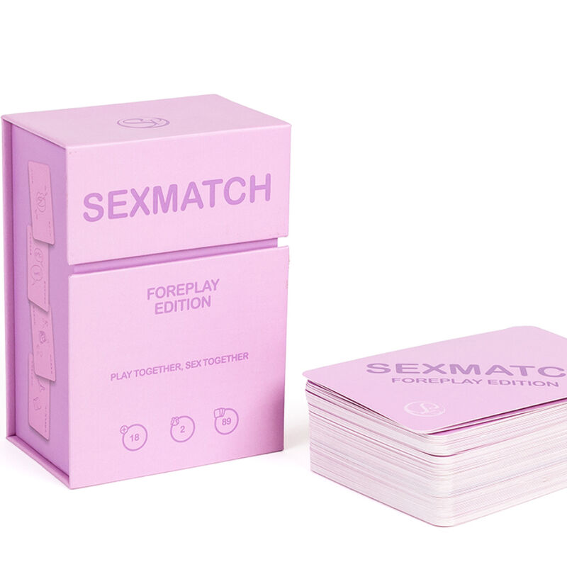 Jeu de cartes érotique Sexmatch édition préliminaire — SECRETPLAY 100% GAMES