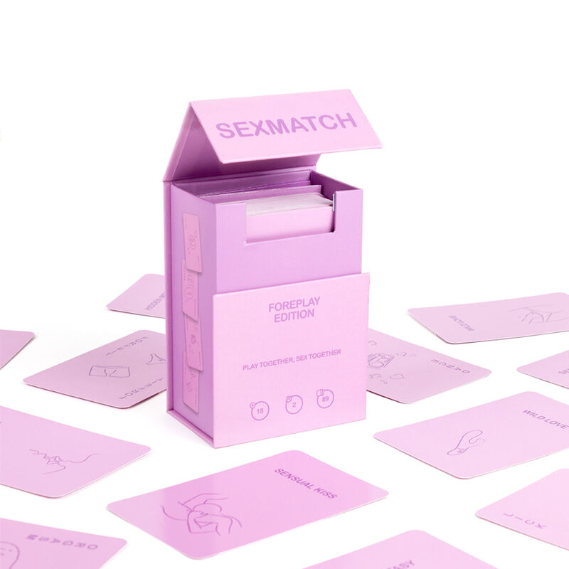 Jeu de cartes érotique Sexmatch édition préliminaire — SECRETPLAY 100% GAMES