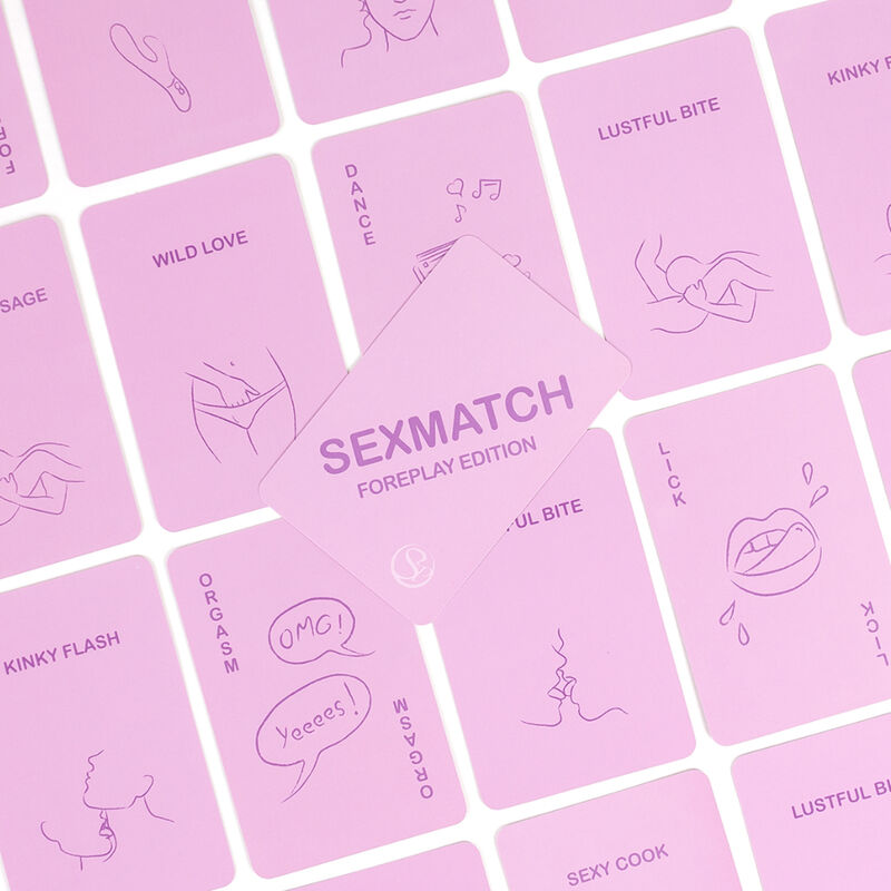 Jeu de cartes érotique Sexmatch édition préliminaire — SECRETPLAY 100% GAMES