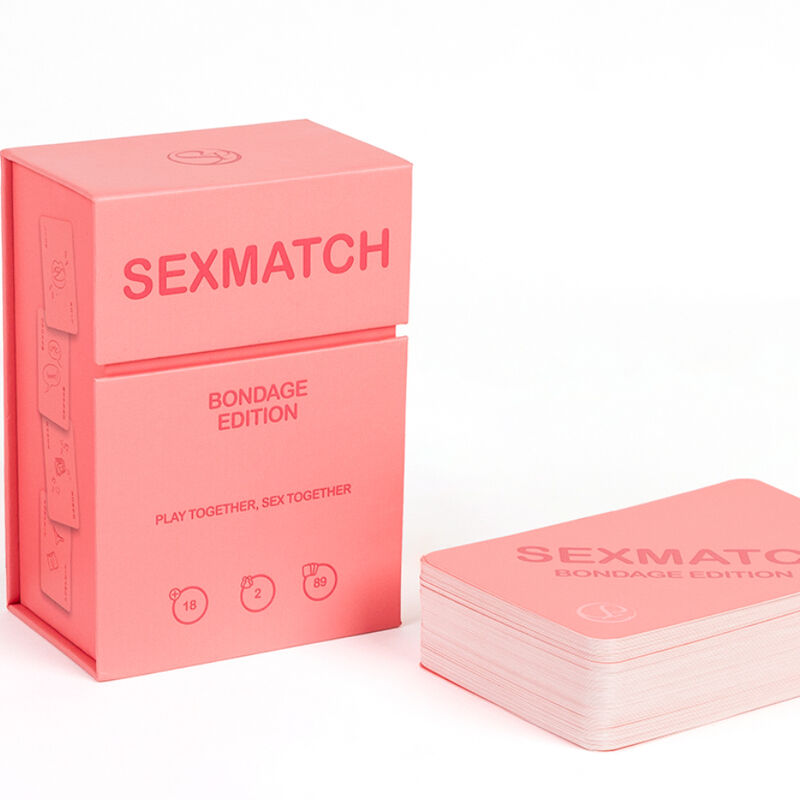Jeu de cartes sexmatch édition bondage — SECRETPLAY 100% GAMES