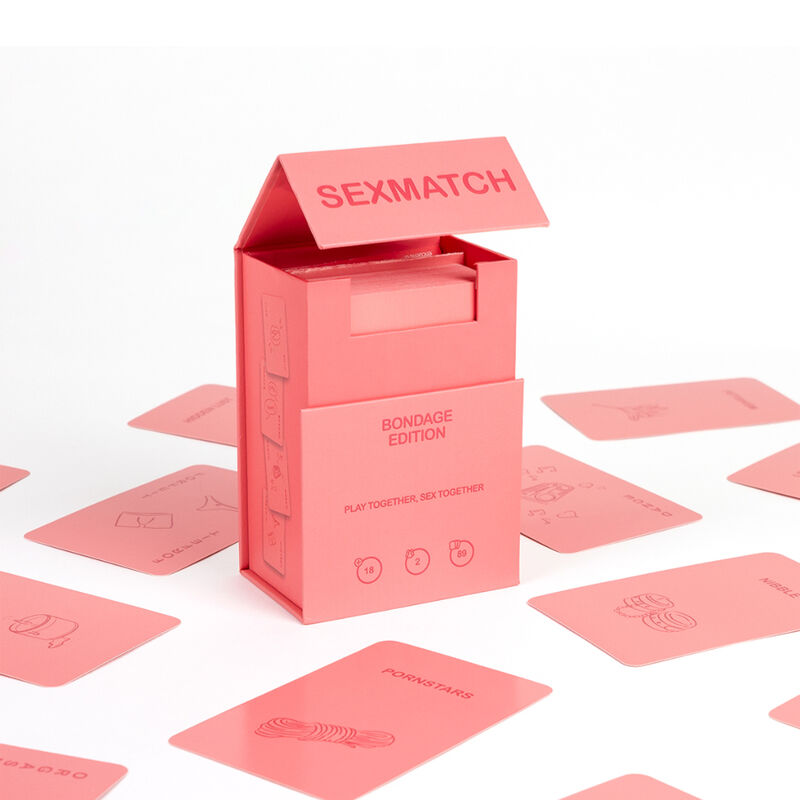 Jeu de cartes sexmatch édition bondage — SECRETPLAY 100% GAMES
