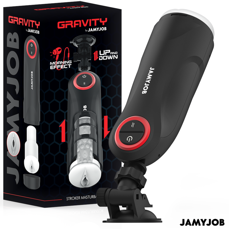 Masturbateur automatique à aspiration Gravity — JAMYJOB