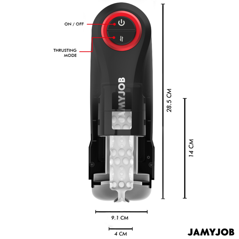 Masturbateur automatique à aspiration Gravity — JAMYJOB
