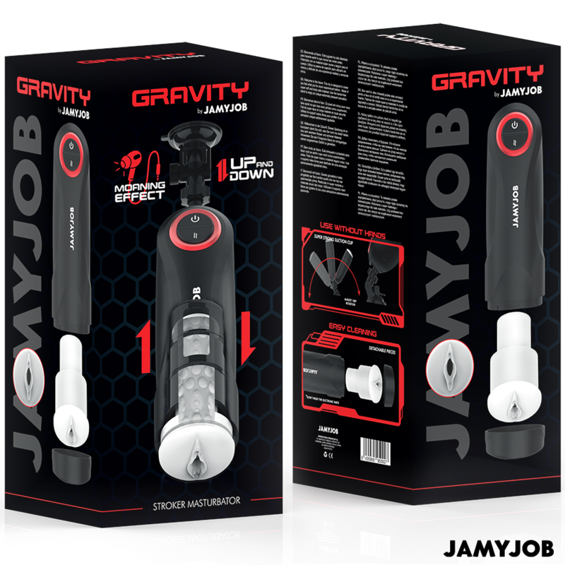 Masturbateur automatique à aspiration Gravity — JAMYJOB
