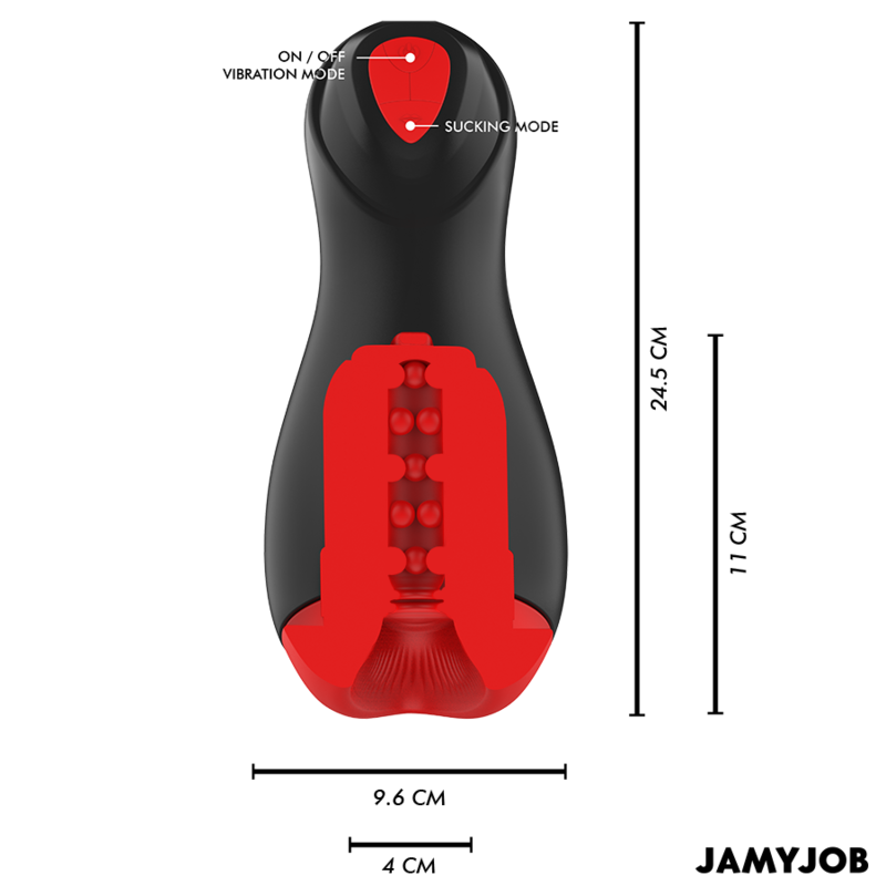 Masturbateur automatique Core-X 5 modes d'aspiration et de vibration — JAMYJOB