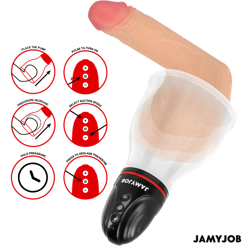 Bomba testicular automática de aspiración regulable — JAMYJOB