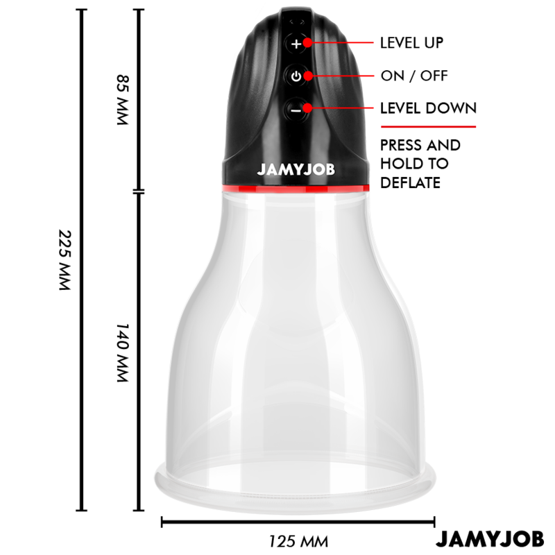 Bomba testicular automática de aspiración regulable — JAMYJOB