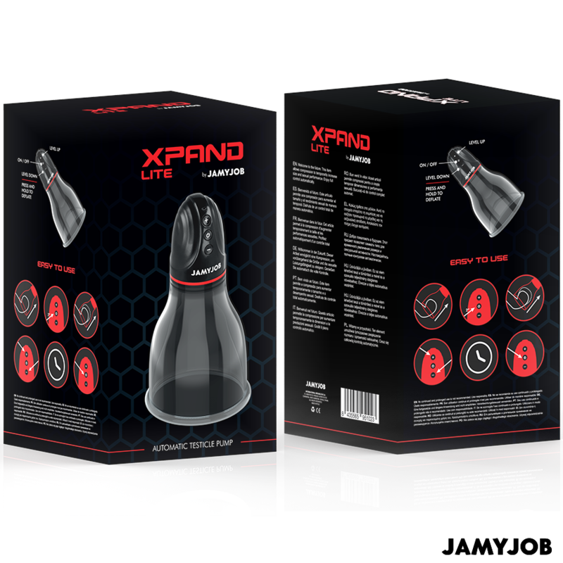 Bomba testicular automática de aspiración regulable — JAMYJOB
