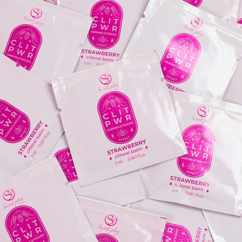 Lubrifiant unidose saveur fraise à effet thermique — SECRETPLAY COSMETIC