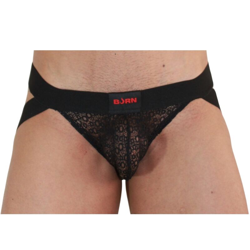 Jockstrap noir audacieux — BURN