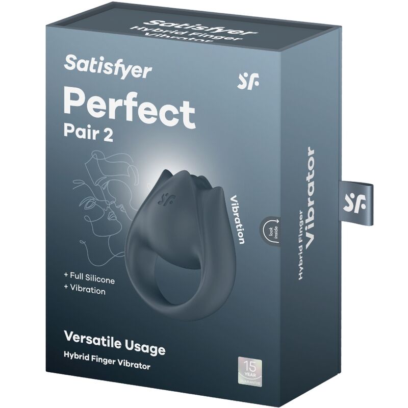 Multivibrateur duo pour doigts et anneau — SATISFYER PARTNER