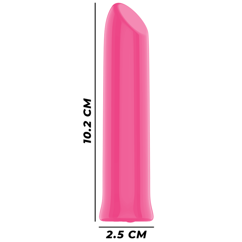 Stimulateur clitoridien bullet vibrant rose — INTENSE FUN TOYS